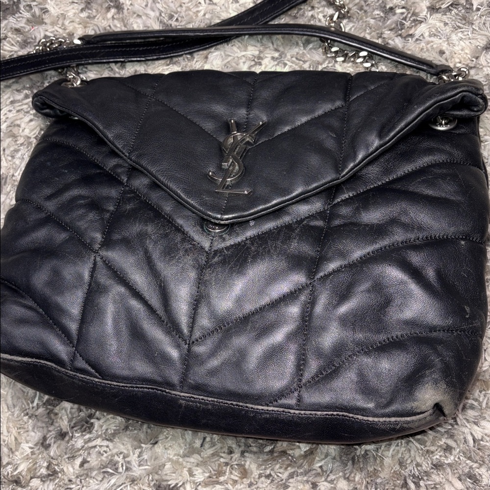 Saint Laurent Puffer Crossbody Bag - Picture 11 of 16